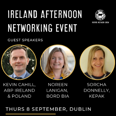 ABP Ireland, Bord Bia and Kepak announced as guest speakers for Meat Business Women Ireland networking event 
