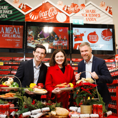 Win a Meal, Give a Meal: Coca-Cola HBC and Tesco Ireland, Team Up to Donate over 70,000 Meals to FoodCloud to Those in Need Across the Island of Ireland