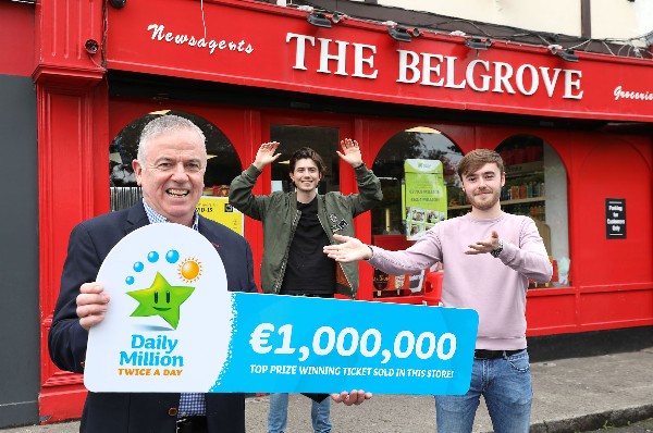 Popular NorthDublin newsagents sells €1 million Daily Million ticket