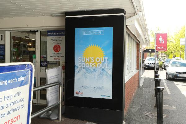 Coors and Kinetic utilise dynamic weather triggers in new OOH campaign                                                                                                