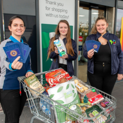 Aldi donates €1,000 worth of vouchers to student food bank appeal 