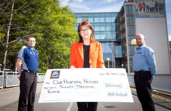 Aldi shoppers raise €20,000 for Our Hospital Heroes Charity