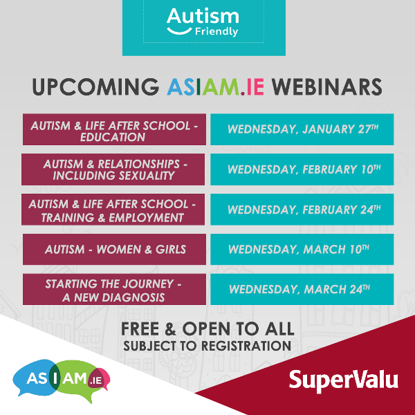 SuperValu & AsIAm Announce New 2021 Webinar Series to Support Families This Year