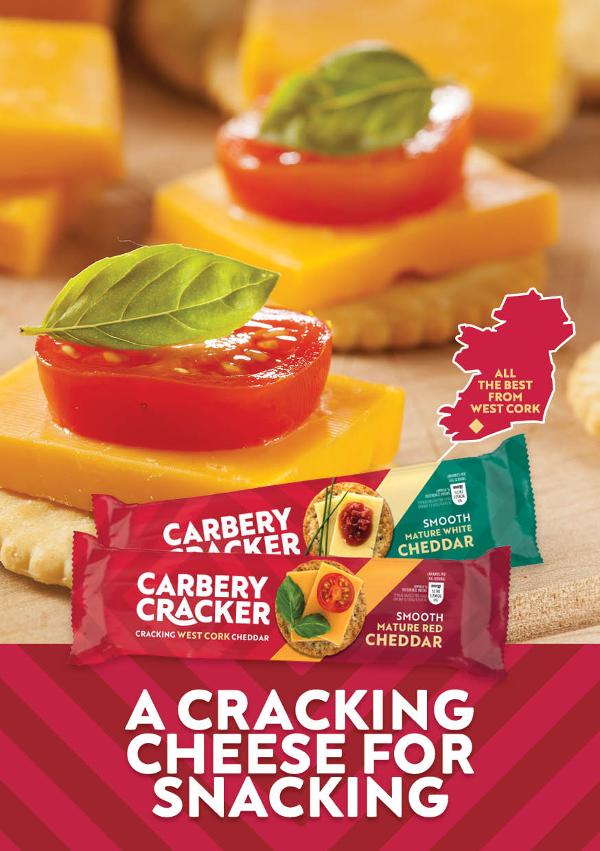 Carbery Cracker reveal that everyone’s crackers for cheese