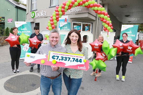 Clifden shop revealed as store that sold Saturday’s mega €7.3 million Lotto jackpot ticket!