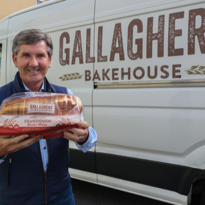 Gallaghers Bakehouse launches exciting new range of Handcrafted Sourdough everyday breads nationwide with Daniel O’Donnell