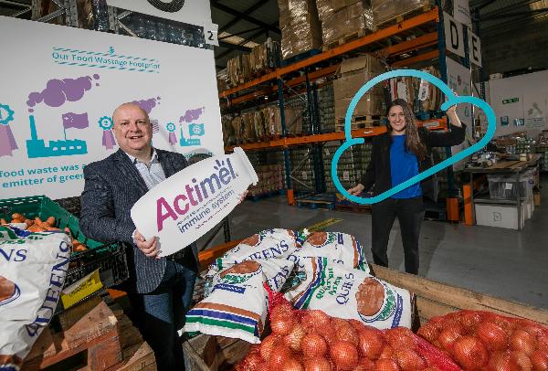 Danone joins FoodCloud to donate Actimel to communities across Ireland