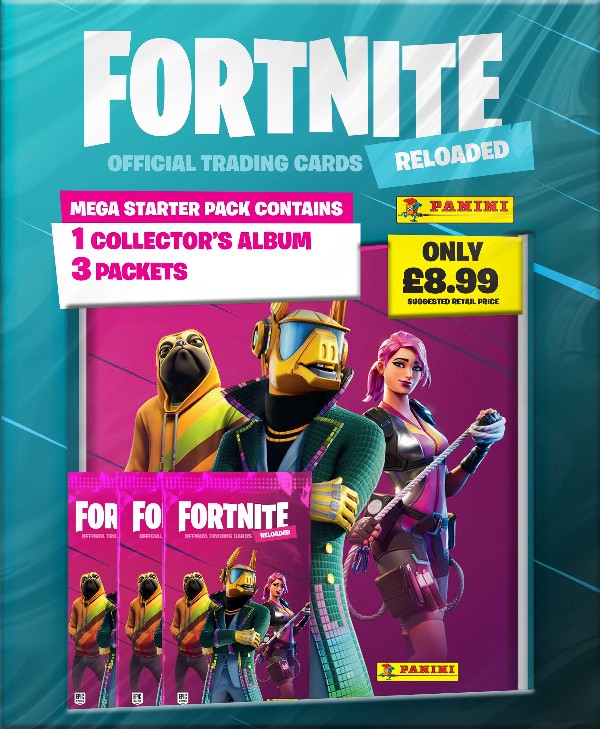 Panini Releases FORTNITE Official Trading Card Collection RELOADED
