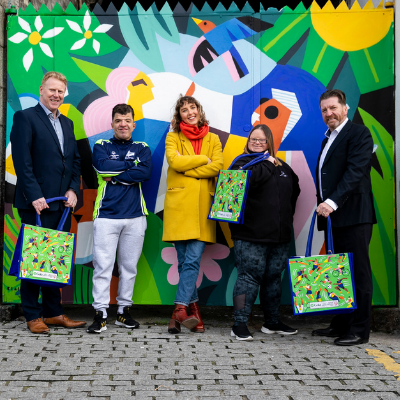 Support charity in style: Gala Retail teams up with artist to launch limited edition shopper in support of Special Olympics Ireland