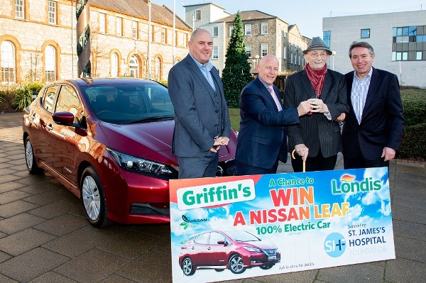 Londis raises more than €70,000 for St James’s Foundation  Patient in St James’s Hospital wins car in charity raffle