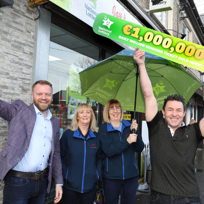 Local newsagents in Dublin 5 revealed as selling location for Daily Million ticket worth €1 million