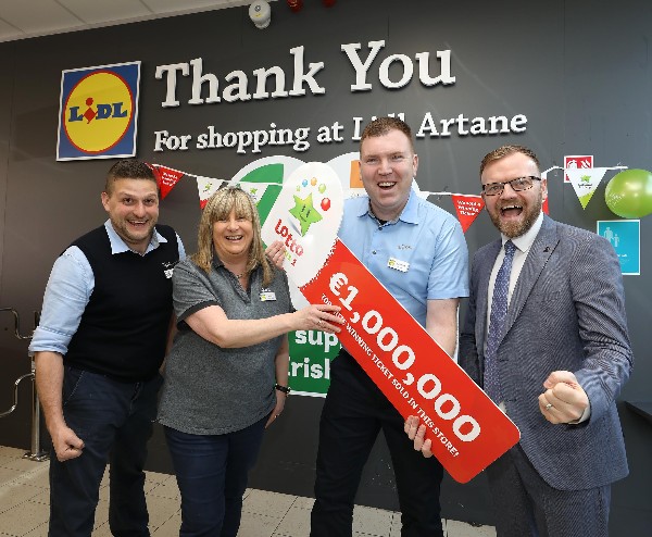Lidl Customer in Artane Bags Bargain of a Lifetime with €1 Million Lotto Win
