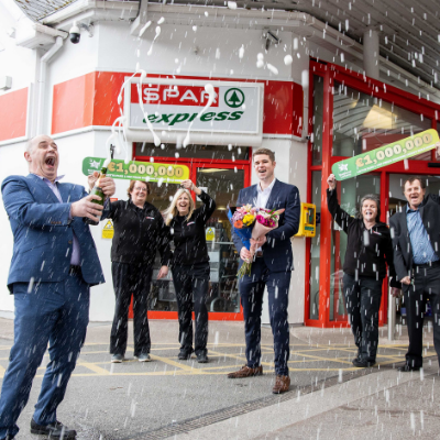  Lissarda Lotto win! O’Leary’s Spar customer becomes 11th National Lottery Millionaire of 2022 