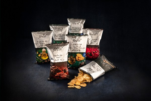 Tesco expands finest* crisps range with eight delicious new varieties made from Irish grown potatoes