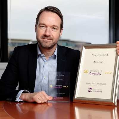 Nestlé Ireland achieves Investors in Diversity Gold Accreditation 