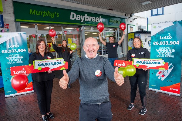 Cork retailer overjoyed that a member of an ‘incredibly deserving community’ could have won Saturday’s €6.9 million Lotto jackpot