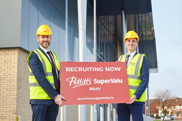 Pettitt’s expand family of supermarkets into Bray creating 80 new jobs with new SuperValu