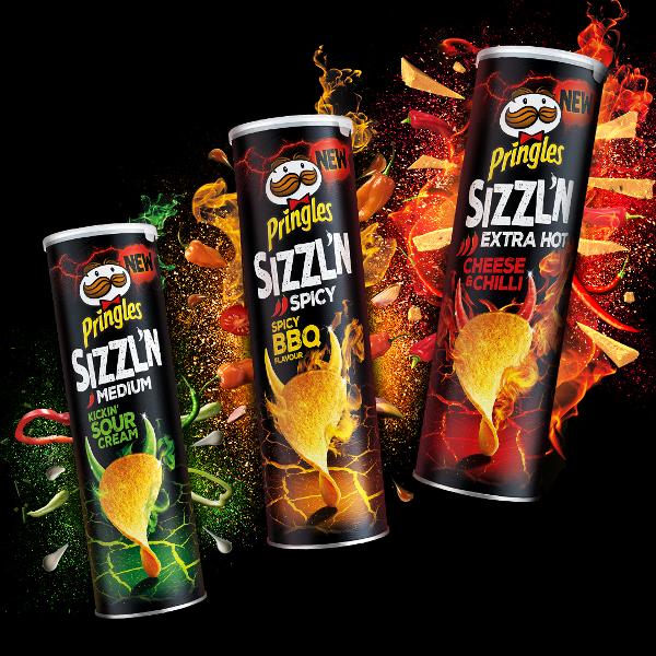 Pringles turns up the heat with new spicy range