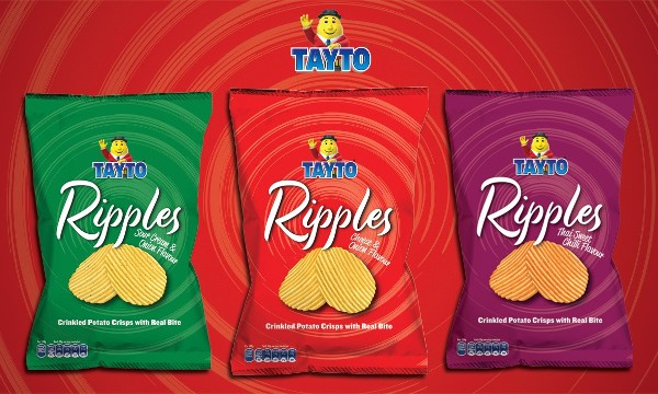 Launch of Tayto Ripples 150g Bags