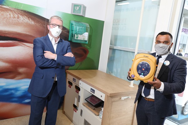  Tesco Ireland invests in network of store-based defibrillators across Ireland 