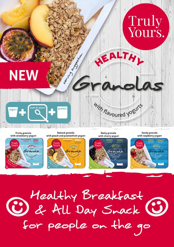 Truly Yours Launches Grab & Go Granola & Yogurt Combo