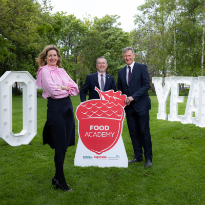 SuperValu celebrates 10-year milestone of Food Academy, with early-stage Irish food and drink producers selling €230m of products in store  