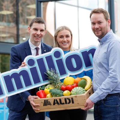 ALDI’s food waste partnerships have avoided over 1 million kg of food from going to waste
