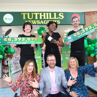 The National Lottery announce 2 winning locations of Saturday’s Lotto jackpot 