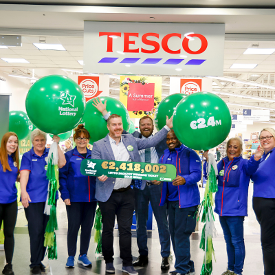Tesco Dundalk revealed as selling location for €2.4 million winning Lotto ticket!