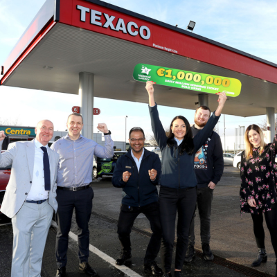 A Saturday to remember - Coolock service station customer fills up to €1 million