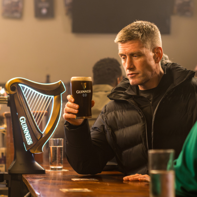 Guinness & Ronan O'Gara team up for the Guinness Six Nations championships: L'Opportunite c'est enorme!