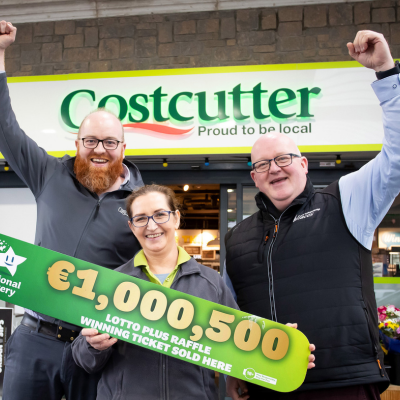 Wexford syndicate scoop life-changing €1,000,500 prize in Saturday night’s Lotto Plus Raffle draw 