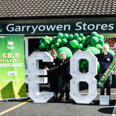 Limerick neighborhood celebrates €8.9 million Lotto win