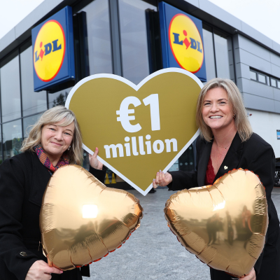 Lidl Ireland smashes three-year €1 million fundraising target for Family Carers Ireland in first year of partnership 