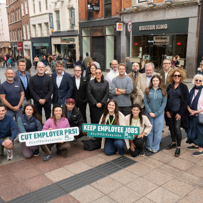Retail Excellence Ireland launches campaign to cut employers’ PRSI to save jobs 