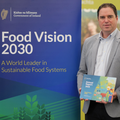 Minister Heydon launches the fourth Food Vision 2030 Annual Report at the National Ploughing Championships
