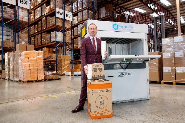 Nationwide solution to recycle every coffee cup in Ireland launched by Zeus O’Briens and Bagel Factory to roll out the Coffee Cup Recycling Scheme nationwide