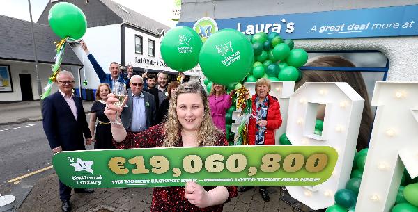 National Lottery reveals Castlebar store that sold Ireland’s largest ever Lotto prize of €19.06 million