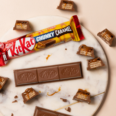 It’s one smooth operator - KitKat Chunky Caramel hits Irish shelves