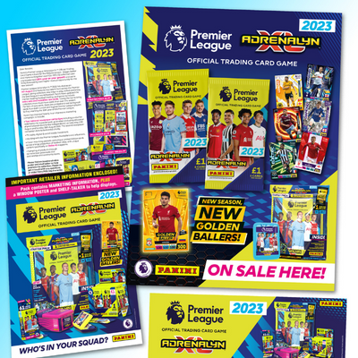 New Launch from Panini: Premier League Adrenalyn XL 2022-23 Trading Cards