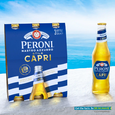 Serving up the Taste of Summer: Peroni Nastro Azzurro Stile Capri