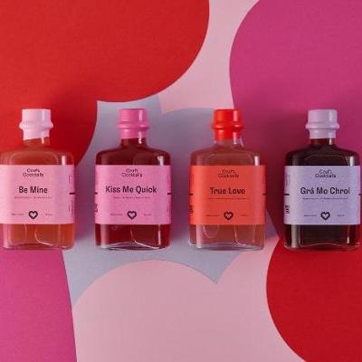 Craft Cocktails releases limited edition Valentine's cocktails and previews new bramble flavour