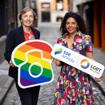 LGBT Ireland announces SSE Airtricity as new National LGBT+ Helpline partner