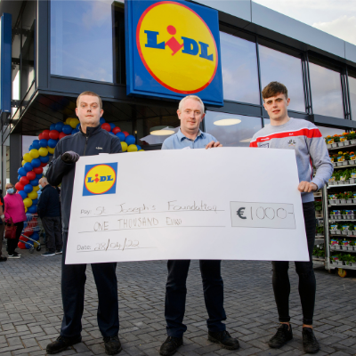 Lidl Rdc Charleville Cork and Charleville Hurler Darragh Fitzgibbon officially opens Lidl ...