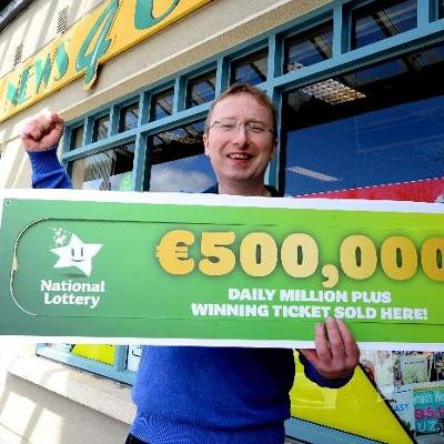 News4U in Maynooth has sold SIX big wins on National Lottery tickets worth a combined total of €2.8 Million since 2005 