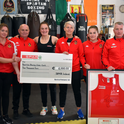 SPAR and Kellie Harrington nationwide Community Road Trip - €10,000 Boost To Local Clubs
