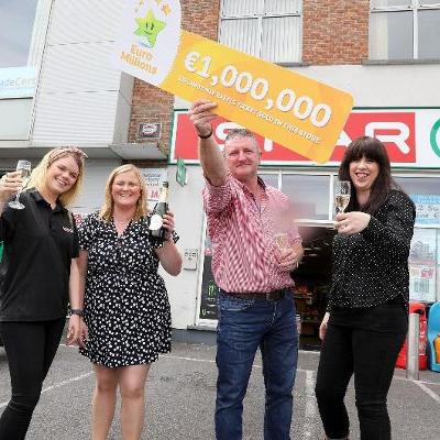 Local retailers in Galway, Clonakilty and Dunmanway celebrate €1 million EuroMillions wins 