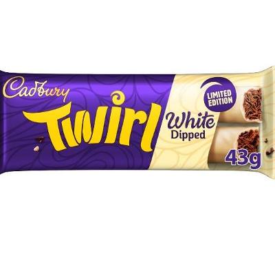 Chocolate fans, get ready: The new Cadbury Twirl White Dipped is coming