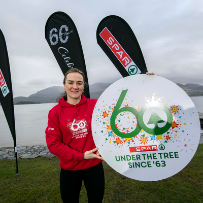 SPAR celebrates 60th anniversary in Ireland and launches a €60,000 Community Fund with brand ambassador and Olympic Gold Medallist Kellie Harrington 