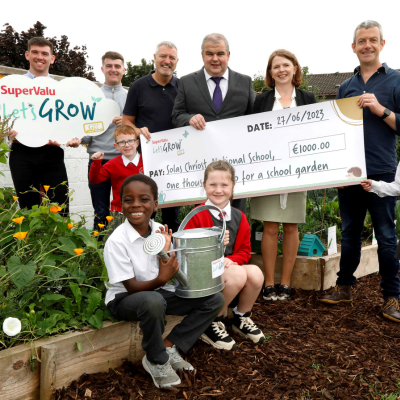 Solas Chríost in Tallaght Announced as the Winners of GIY and SuperValu’s Let’s GROW Initiative